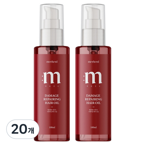 메르헨트 데미지 리페어링 헤어오일, 100ml, 20개