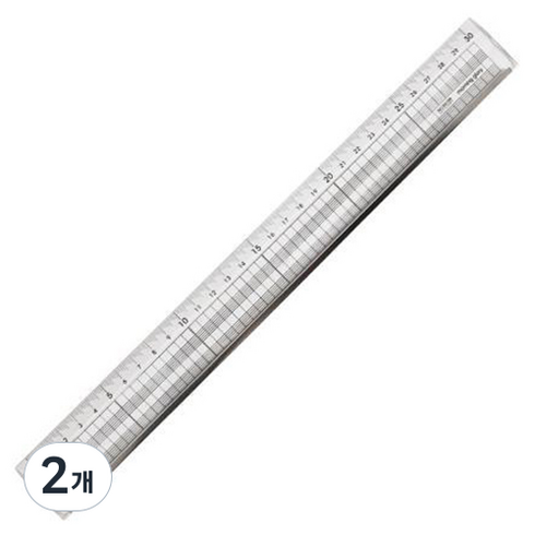 모닝글로리 2500 커팅방안자 30cm, 2개