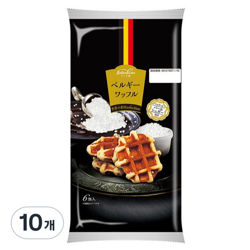 마루나카 벨지안 와플 6p, 174g, 10개