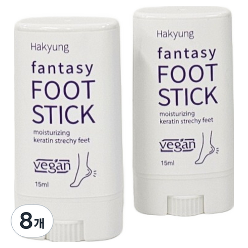 하경코스메틱 우레아 판타지풋스틱, 15ml, 8개, 1개입