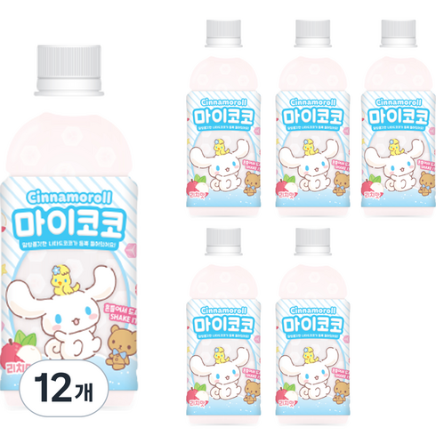 마이코코 시나모롤 리치맛, 340ml, 12개