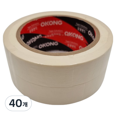 오공 마스킹테이프 25mm x 40m, 40개