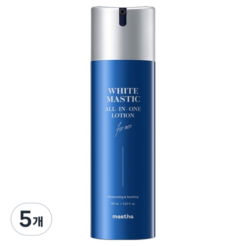 매스티나 화이트매스틱 포 맨 올인원 로션, 5개, 150ml