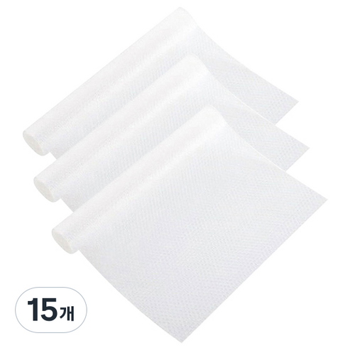 그뤠잇맘 PVC 주방 서랍 매트, 반투명, 15개
