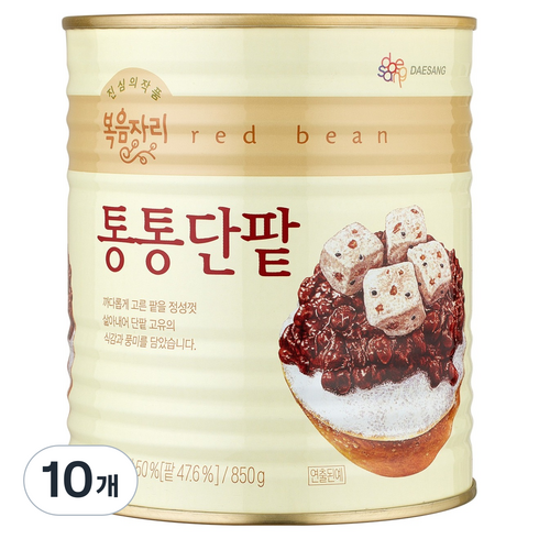 복음자리 통통단팥, 850g, 10개