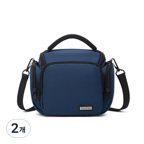 BAGnBAGs 캐주얼 카메라 가방 A11, 블루, 2개