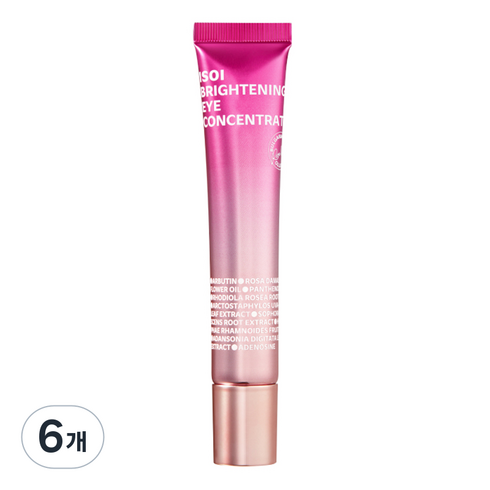 아이소이 브라이트닝 아이크림, 17ml, 6개