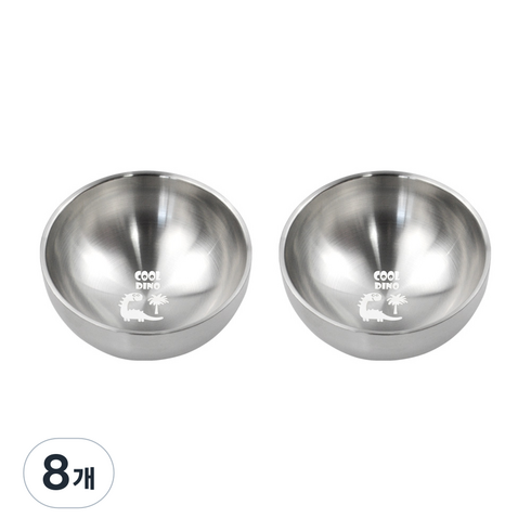 아동용 쿨디노 스텐 이중 공기, 8개