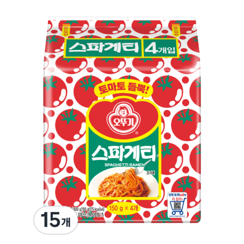 오뚜기 스파게티, 600g, 15개