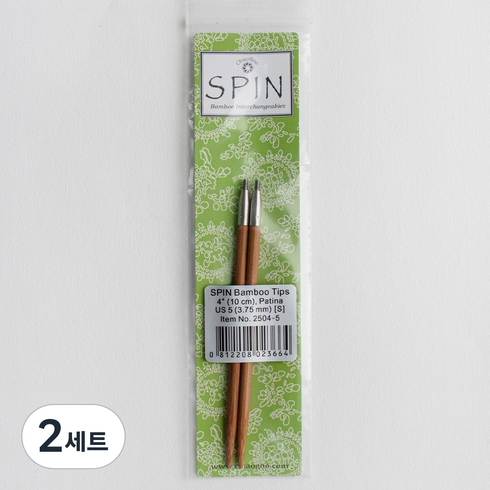 치아오구 스핀 밤부 팁 2p 세트, 2세트
