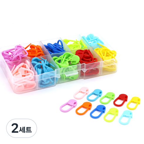단수링 10종 x 15p 세트, 혼합색상, 2세트