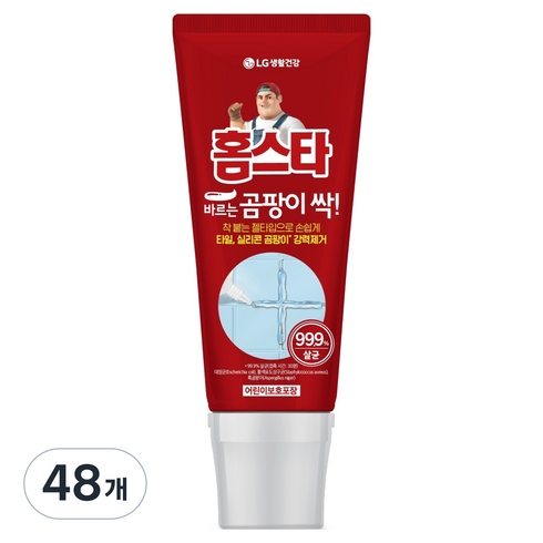 홈스타 바르는 곰팡이 싹 세정제, 120ml, 48개