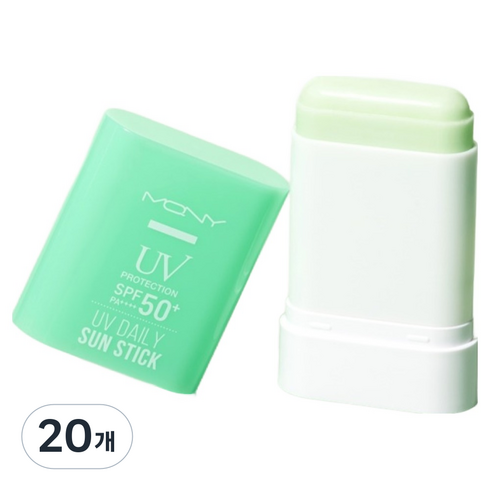 맥퀸뉴욕 UV 데일리 모이스처 선스틱 SPF50+ PA++++, 15g, 20개
