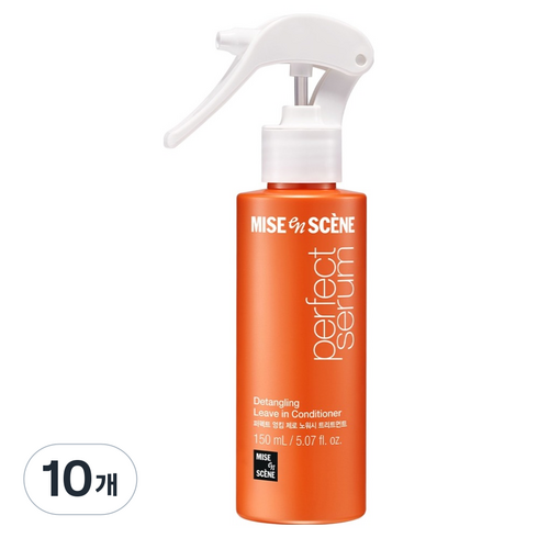 미쟝센 퍼펙트 엉킴제로 노워시 트리트먼트, 150ml, 10개