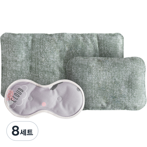휴비딕 황토 냉온찜질팩 3종, 8세트