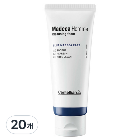 센텔리안24 마데카 옴므 클렌징폼, 120ml, 20개