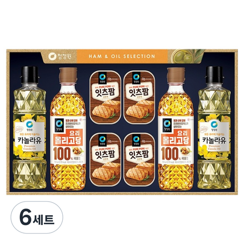 청정원 팜고급유특선호 세트, 6세트