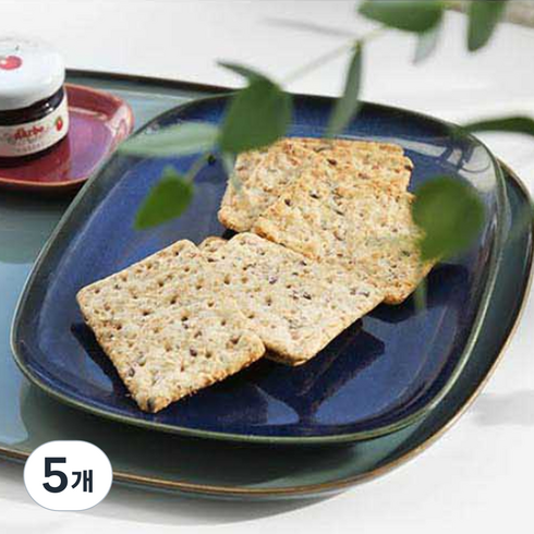 까사무띠 쎄나 조약돌 접시 20cm, 블루, 5개