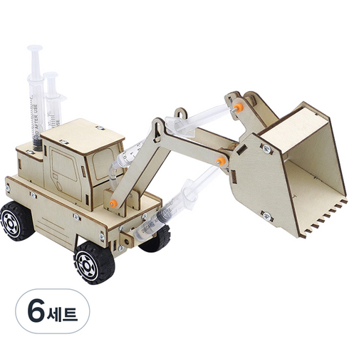 티처스 STEAM 유압 파워 불도저 만들기 R-51, 6세트
