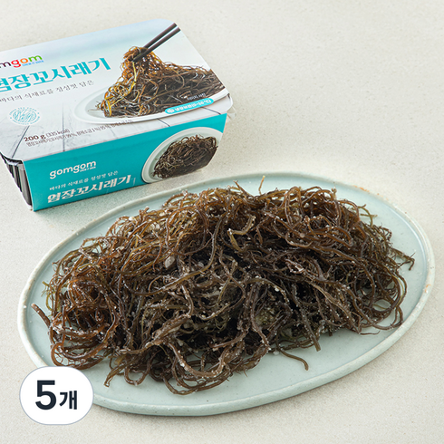 곰곰 염장꼬시래기, 5개, 200g