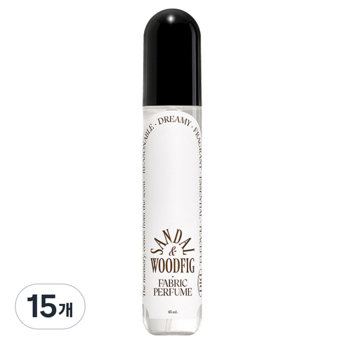 오디드 패브릭 퍼퓸 섬유탈취제 샌달우드피그, 15개, 85ml
