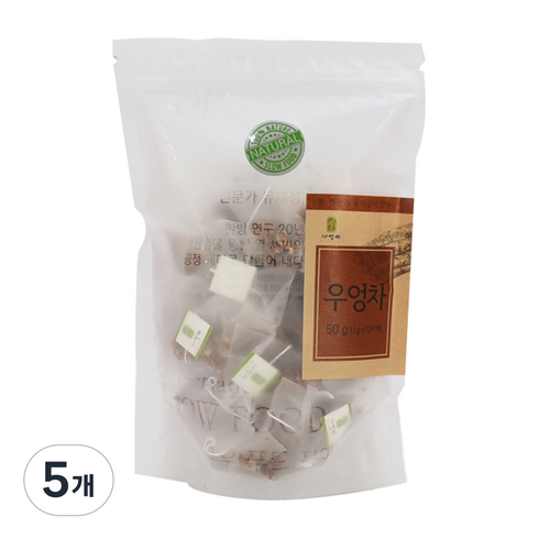 자연애 우엉차, 50g, 50개입, 5개, 50g