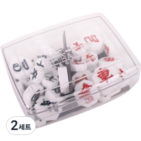 육형제바둑 형제장기알 중, 혼합색상, 2세트