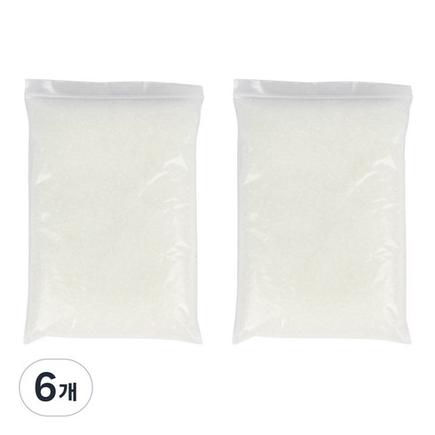 PP알갱이 인형 완충재 500 g, 6개