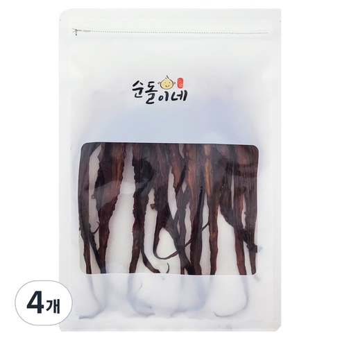 순돌이네 대왕오징어다리 문어발 망족, 4개, 150g