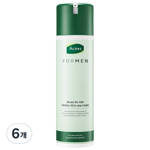 아크네스 포맨 퍼펙트 올인원 크림, 200ml, 6개