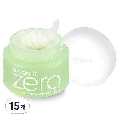 바닐라코 클린 잇 제로 포어 클래리파잉 클렌징 밤, 100ml, 15개
