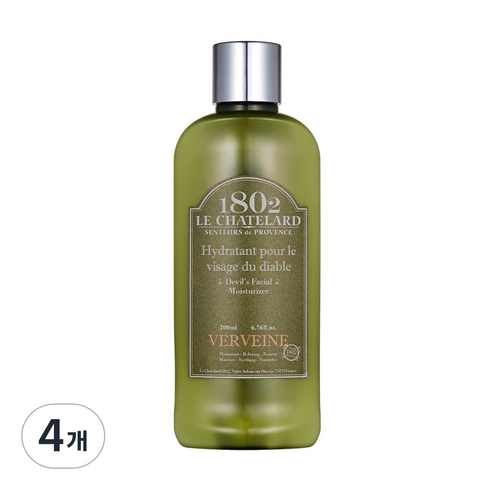 르샤트라1802 페이셜 모이스쳐라이져, 200ml, 4개