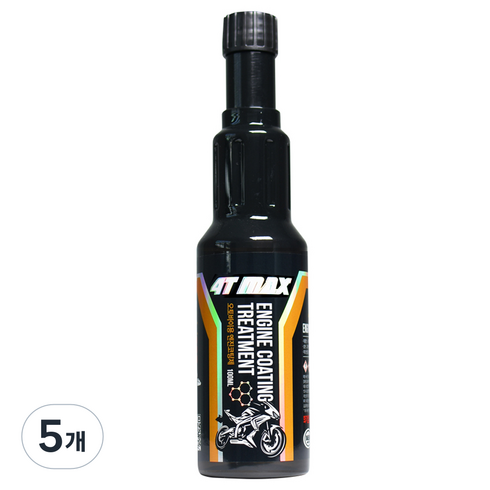 대림기업 포티 맥스 오토바이용 엔진코팅제 100ml, 5개