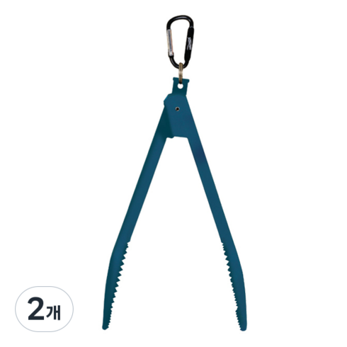 해동조구사 물고기집게 HT-090, 블루, 2개