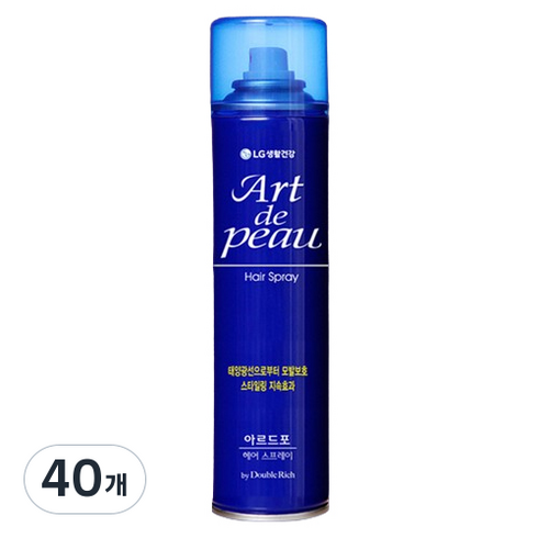 LG생활건강 아르도포 헤어 스프레이, 280ml, 40개