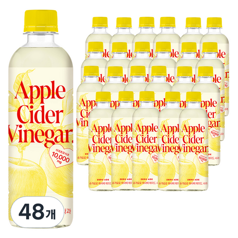 슈가로로 애사비 에이드 사과, 48개, 410ml