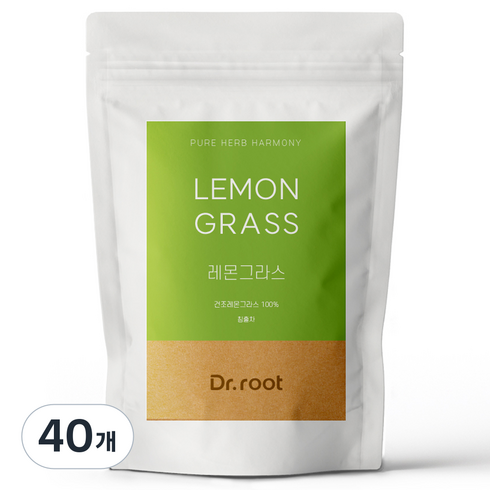 닥터루트 레몬그라스 삼각티백, 1.2g, 25개입, 40개