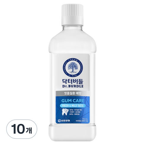 닥터버들 검케어 가글, 10개, 750ml