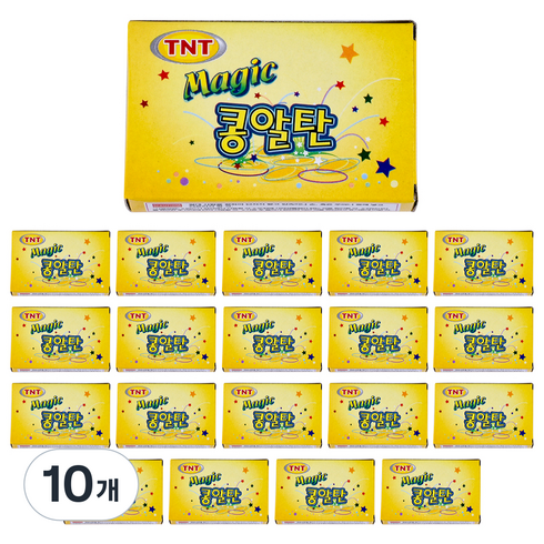 콩알탄 장난감 폭죽 20p, 10개