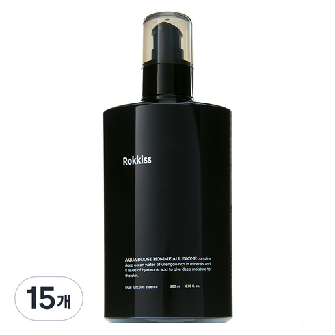 록키스 아쿠아 부스트 옴므 올인원, 200ml, 15개