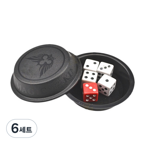 파티복닷컴 주사위 마술용품50 MASUL03201, 6세트