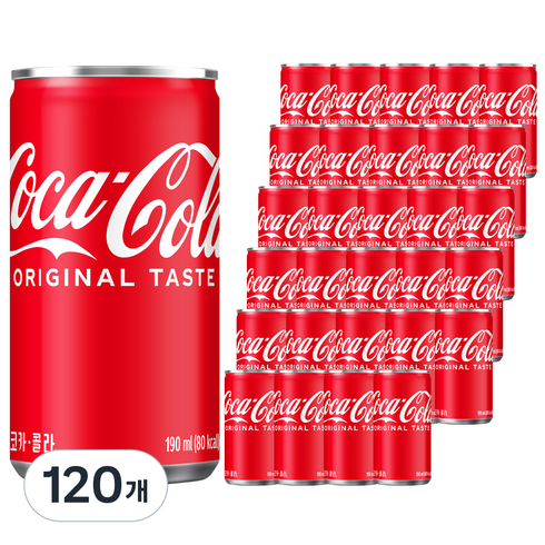 코카콜라 오리지널, 190ml, 120개