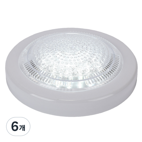 Bayon led 직부등 삼성칩 주광색 하얀불빛 15W, 6개