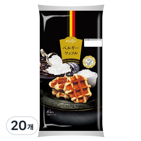 마루나카 벨지안 와플 6p, 174g, 20개