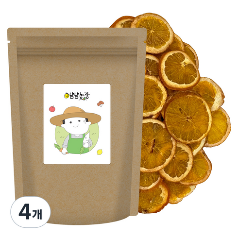 냠냠바다 냠냠농장 건강 한잔 워터 자몽 슬라이스, 4개, 100g