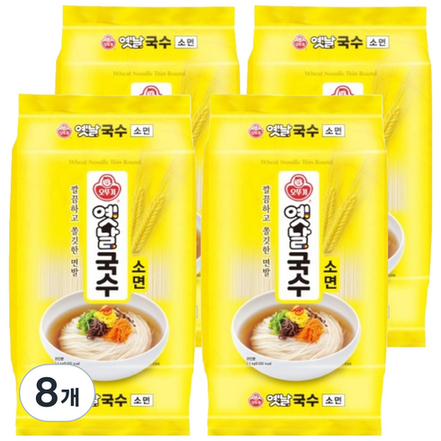 오뚜기옛날 국수 소면, 2.5kg, 8개