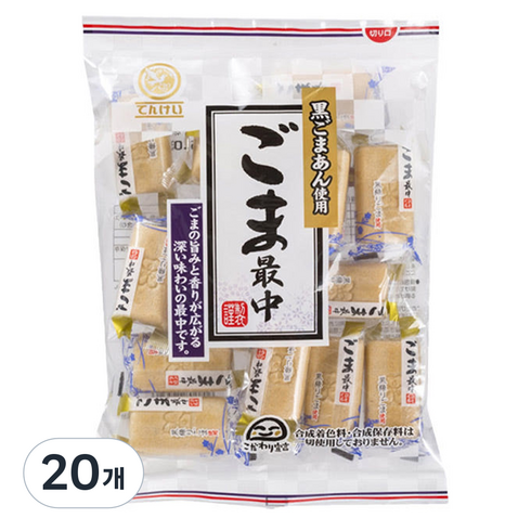 텐케 검은참깨 모나카, 20개, 173g