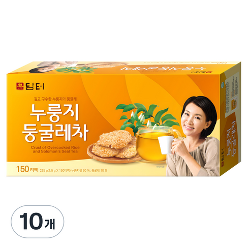 담터 누룽지 둥굴레차, 1.5g, 150개입, 10개