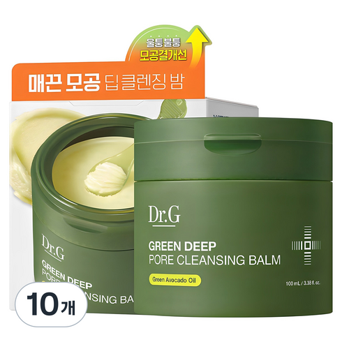 닥터지 그린 딥 포어 클렌징 밤, 100ml, 10개