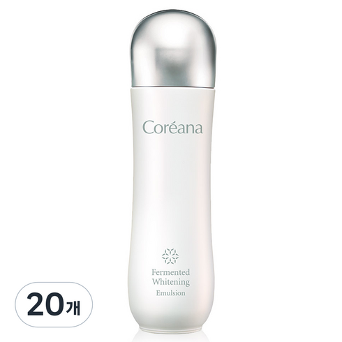코리아나 발효화이트닝 에멀젼, 150ml, 20개